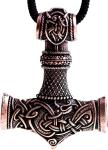 Viking Thor Hammer Necklace Mjolnir Talisman