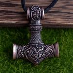 Viking Thor Hammer Necklace Mjolnir Talisman