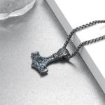Sterling Silver Thor's Hammer Necklace for All