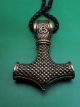 Viking Thor's Hammer Mjolnir Pendant Necklace