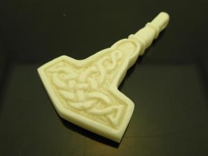 Celtic Thor's Hammer Mjolnir Pendant Necklace