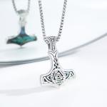 Mjolnir Necklace - Sterling Silver Thor's Hammer