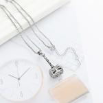 Viking Thor Hammer Ashes Necklace for Memorial