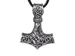 Sterling Silver Thor’s Hammer Necklace for Men