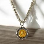 Men's Viking Odin Valknut Pendant Necklace