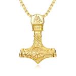 Viking Thor Hammer Necklace with Gift Box