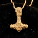 Viking Thor Hammer Necklace with Gift Box