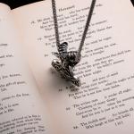 Viking Thor's Hammer Goat Pendant Necklace