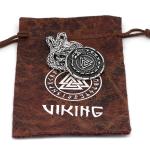 Ouroboros Valknut Viking Dragon Pendant Necklace