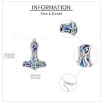 Thor Hammer Necklace - Sterling Silver Mjolnir Pendant