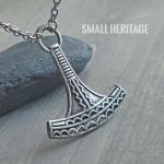 Thor Mjolnir Pendant Necklace - Viking Style Amulet