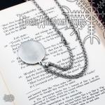 Viking Dragon Valknut Medallion Stainless Steel Necklace