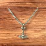 Viking Thor's Hammer Mjolnir Skull Pendant Necklace