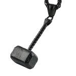 Thor's Hammer Necklace - Stainless Steel Pendant