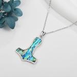 Thor Hammer Necklace - Sterling Silver Mjolnir Pendant