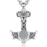 Thor's Hammer Necklace in Sterling Silver