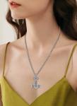 Thor's Hammer Necklace in Sterling Silver