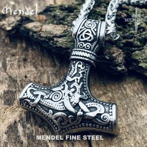 30 Inch Heavy Stainless Steel Thor's Hammer Necklace