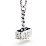 Viking Mjolnir Thor's Hammer Pendant Necklace