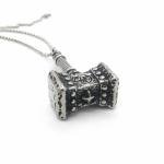 Viking Thor's Hammer Pendant Necklace for Men