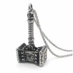 Viking Thor's Hammer Pendant Necklace for Men
