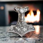 Viking Thor’s Hammer Necklace in 925 Silver
