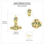 Thor's Hammer Necklace - Silver Gold Mjolnir Pendant