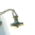 Men's Thor Mjolnir Pendant Viking Necklace