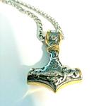 Men's Thor Mjolnir Pendant Viking Necklace