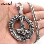 Viking Thor’s Hammer Pendant Necklace for Men