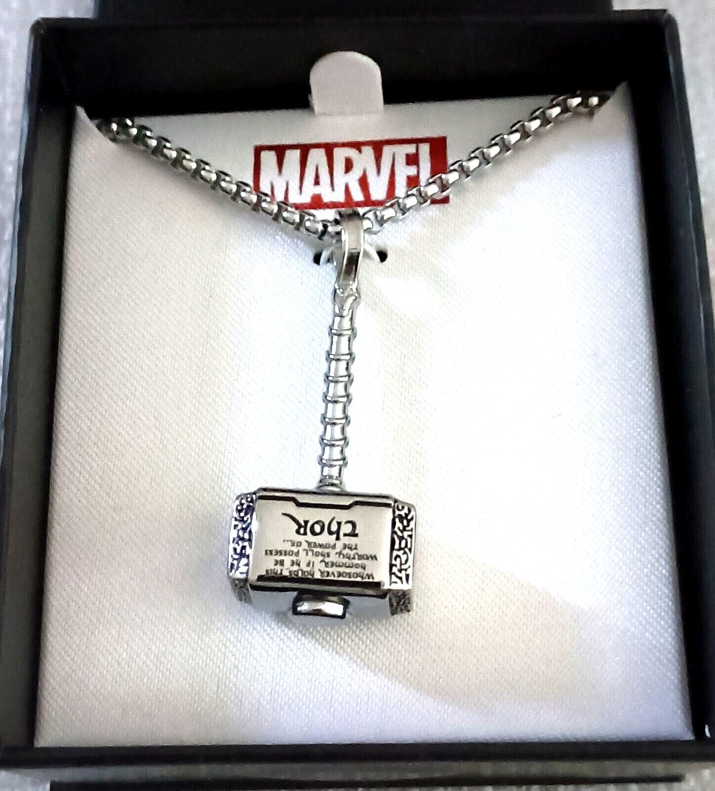 Thor Hammer Necklace Pendant for Men and Women