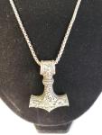Thor's Hammer Mjölnir Pendant Necklace