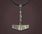 Viking Thor's Hammer Mjolnir Necklace Pendant