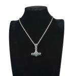Mjolnir Pendant Necklace - Stainless Steel Viking Jewelry