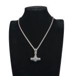 Mjolnir Pendant Necklace - Stainless Steel Viking Jewelry
