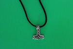 Thor's Hammer Pewter Pendant Necklace - Mjolnir