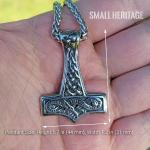 Viking Thor Hammer Mjolnir Pendant Necklace
