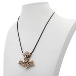 Mjolnir Pendant with Dryad Design – Norse Jewelry