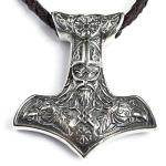 Viking Thor’s Hammer Necklace in 925 Silver