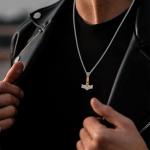 Thor Hammer Necklace in 925 Sterling Silver