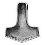 Sterling Silver Viking Thor Mjolnir Hammer Pendant