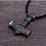 Thor Hammer Necklace - Viking Amulet for Men