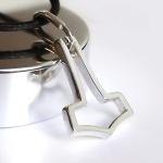 Thors Hammer Mjolnir Necklace in Sterling Silver