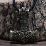 Thor Hammer Necklace - Viking Amulet for Men