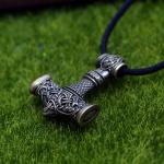 Thor Hammer Necklace - Viking Amulet for Men