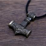 Viking Thor Mjolnir Necklace for Men