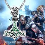 Men's 925 Sterling Silver Thor's Hammer Necklace