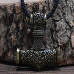 Viking Thor Mjolnir Necklace for Men