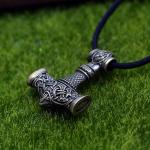 Viking Thor Mjolnir Necklace for Men