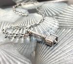 Sterling Silver Mjolnir Necklace for Men